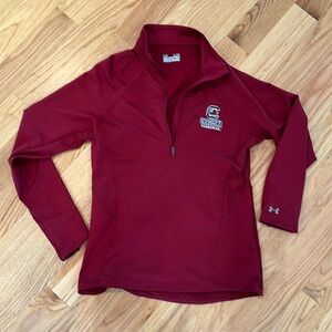 UNIVERSITY OF SOUTH CAROLINA Gamecocks Under Armour quarter zip pullover